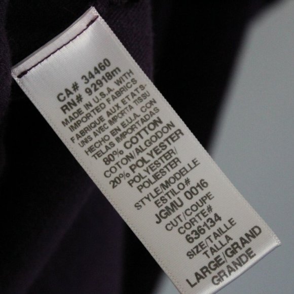 Juicy Couture Y2K Short Sleeve Velour Set Jacket Pants Purple Size Large H11834 - Picture 6 of 11